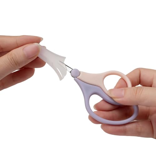 2Pcs Baby Nail Clippers, Safe Scissors for Newborns and Toddlers