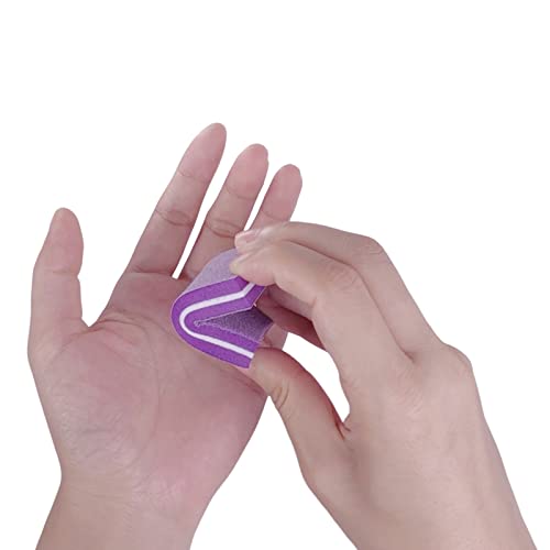 Nail Buffers (50 Pack), Mini Buffer Block Nail File for Acrylic Nails and Natural Nails, 100/180 Grit Nail Buffer Block Bulk Buffing Blocks for Nail Buff Professional Manicure File Blocks Set Purple - size: 50 Pcs Mini 100/180 Grit Purple/White