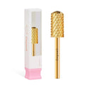 3/32" Large Smooth Barrel Safety Nail Drill Bit for Gel & Acrylic Removal - color: Gold L-S Barrel, size: 2XC