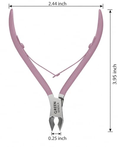 1piece Cuticle Trimmer Nipper 9 Color (Rose Gold) - color: Rose Gold