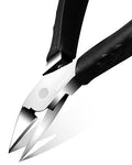 EBEWANLI Nail Nippers, Straight Toenail Clippers for Thick Toenails - style: Long handle