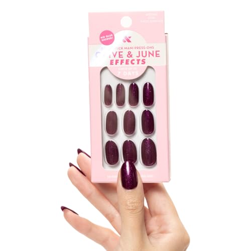 Olive & June Effects Super Stick Press-On Nails, Plaza Shimmer - color: Plaza Shimmer (Pack of 1)