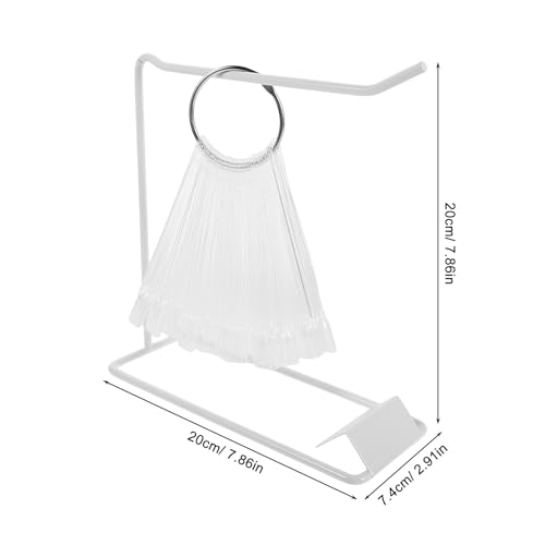 Sewroro Nail Art Display Board with Ring Sample Sticks