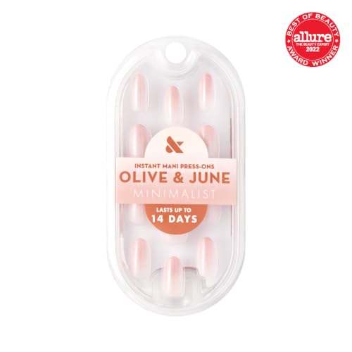 Olive & June Instant Mani Press-On Nails, Rose Gradient Shimmer - color: Rose Gradient Shimmer
