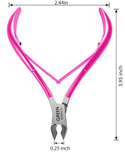 1piece Cuticle Trimmer Nipper 9 Color (Pink) - color: Pink Nipper - Pack 1