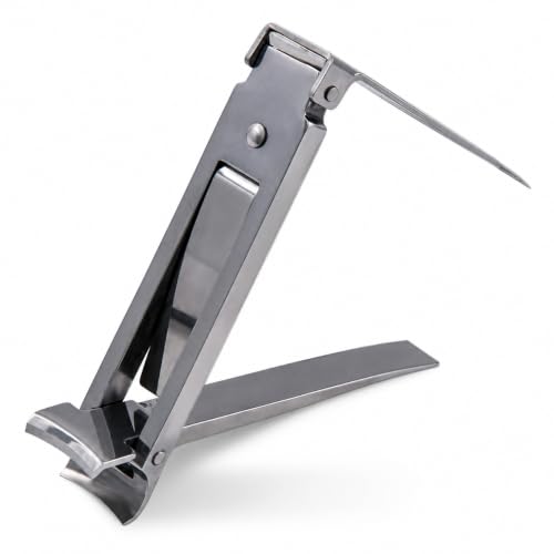French Style Extra Flat Matte Finish Nail Clipper by F. Hammann, Germany