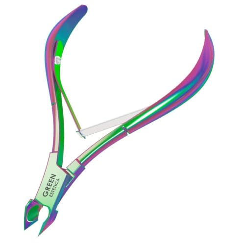 1piece Cuticle Trimmer Nipper 9 Color (Multi Color) - color: Multi-colored Nipper - Pack 1