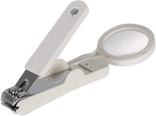 Remedic Nail Clippers with Magnifier – Sharp Blades for Thick Nails