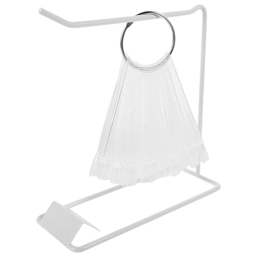 Sewroro Nail Art Display Board with Ring Sample Sticks