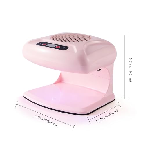 NOVAL Nail Dryer for Regular Polish, Warm & Cool Air, Auto Sensor