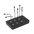 Metal Model Painting Stand Base and 15Pcs Bendable Alligator Clip