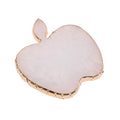 minkissy -Shaped Nail Art Palette Resin White 3.54 X 3.38 X 0.39 in