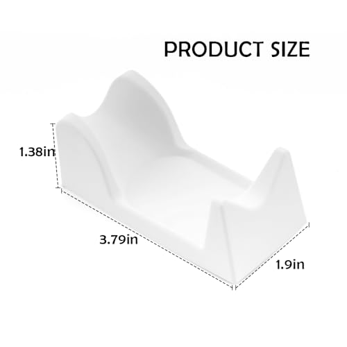 4 Pack Nail Drill Handle Holder Stand, Electric nail polish pen holder Electric Nail Drill Pen Kit Efile Holder Standing Tool, for Home and Salon Fingernail Painting and Nail Art, White