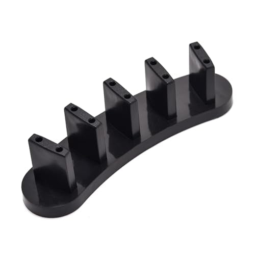 Nail Tip Practice Display Stand Set for Gel Nail Training - color: Black