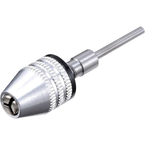 Hanboost 2.35mm Drill Chuck Quick Change Adapter for S2 Rotary Tool, 0.3-3.4mm Capacity Collet for Electric Grinder and Nail Machine, Precision Crafting Accessory for DIY Makers & Craftsmen