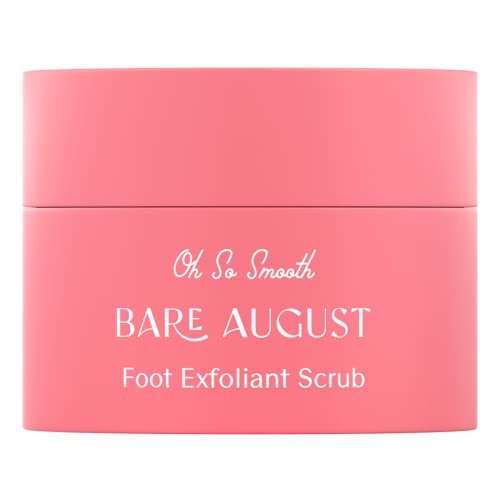 Bare August Exfoliating Foot Scrub, Removes Calluses & Dead Skin