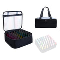 Nail Polish Organizer Case Holds 42 Bottles(15ml-0.5 fl.oz) - color: Black-42 Bottles, size: Single Layer