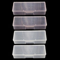 Manicure Box Nail Tools Storage Box 4Pcs Nail Implement Box Organizer Case