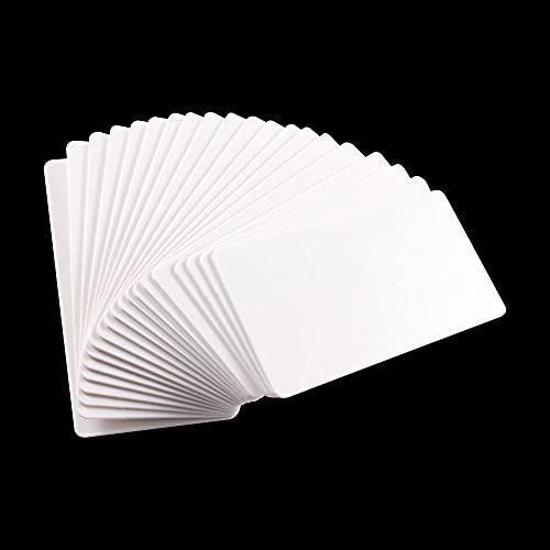 VNC 20Pcs 12X6cm Nail Art Soft Stamping Protective shell Plastic Holder Stamper Rectangel Stamp Holder - color: C-white