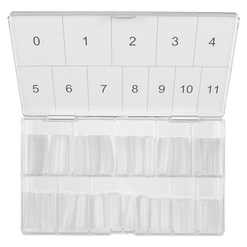 Americanails Nail Tips - Long Square 600ct - color: Long Square, size: 600 Nail Tips