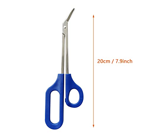 8 Inch Long Handle Toenail Scissors for Seniors Women Men