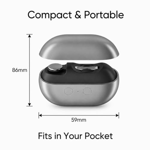 Electric Nail Clipper, 3-in-1 Automatic Trimmer for Seniors, Gray - color: Gray