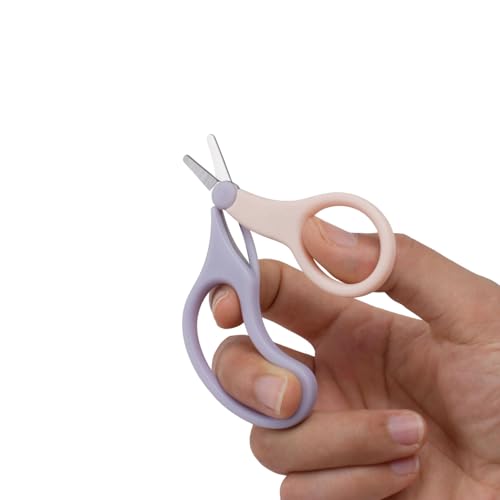 2Pcs Baby Nail Clippers, Safe Scissors for Newborns and Toddlers