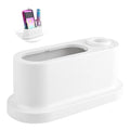 ANGNYA Nail Drill Machine Holder Efile Stand and Organizer Storage Box Case - color: White