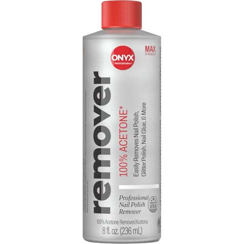 Onyx Professional Acetone Nail Polish Remover Kit with Nail File, 8 fl oz - size: 8 Fl Oz (Pack of 1)