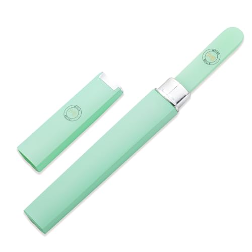 Malva Belle Crystal Glass Nail File for Women - Pastel Green (2mm) - color: Green, size: 2mm (Single)