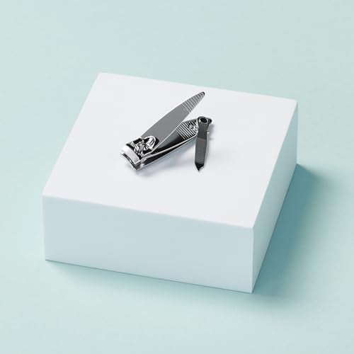 Diane Stainless Steel Toenail Clippers with File & Cleaner, 72-Pack - style: Finger Nail Clipper Curved Edge