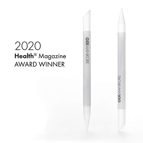 GERMANIKURE Glass Nail File & Cuticle Pusher Duo, Philosopher by Night - color: Philosopher By Night