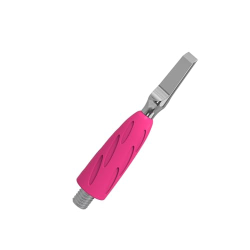 STALEKS PRO UNIQ Combo Straight Blade Cuticle Pusher Tip, Replaceable Part - size: for manicure, style: straight blade