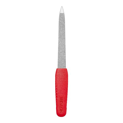 Revlon Compact Emeryl Nail File, Red, 1 Count
