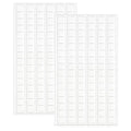 SUMAJU 204 Pcs Adhesive Poster Sticky Tack, Multipurpose Removable Mounting Putty - Reusable Wall Safe Tack for Wall Hanging Pictures, Museum, Cleaning, Nail (White, Green) - color: 204PCS,White