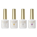 ROSALIND 4PCS(10ML) Nail Primer Base Coat Glossy Matte Top Coat Gel Polish - color: Clear
