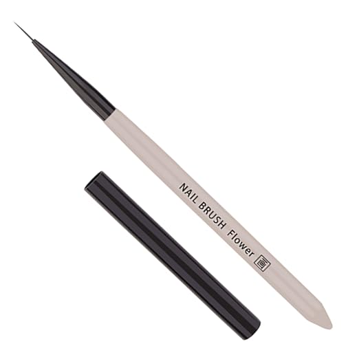 Nail Art Brushes for Drawing Petals & Leaves, Nails Design Painting Brush, Watercolor Paint Brush for Nails, Acrylic & Gel Nail Polish Brush for Manicure Salon & DIY Home Manicure - color: Flower Nail Brush