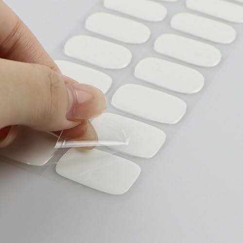 JMEOWIO Semi Cured Gel Strips Nail Art Sticker Wrap Beige - color: Beige