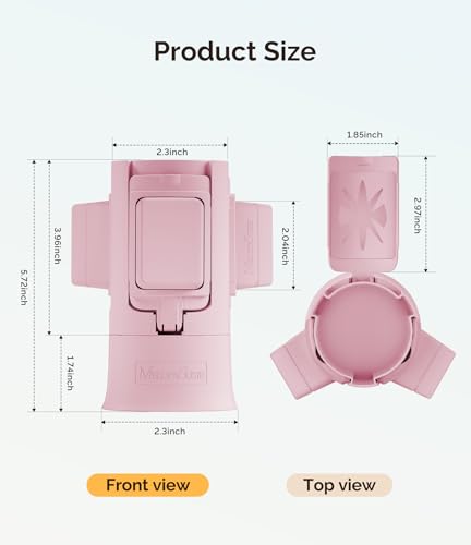 MelodySusie Nail Polish Bottle Holder and Nail Art Tools Organizer Pink - color: Pink
