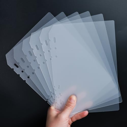 6 Sheets Medium Press on Nails Organizer Book Insert Pages - color: A5-6 Pages