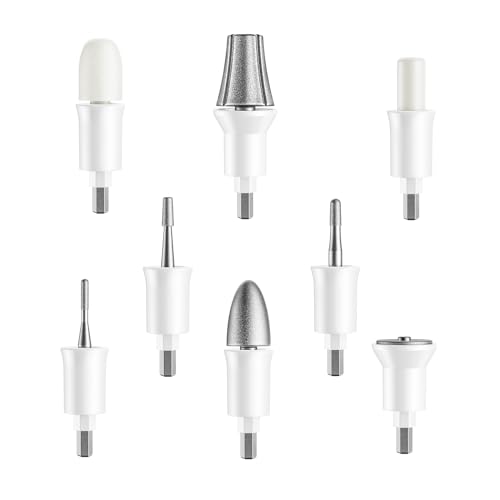 COSLUS Nail Drill Bit for C60/C30, 8 PCS Multifunctional Set