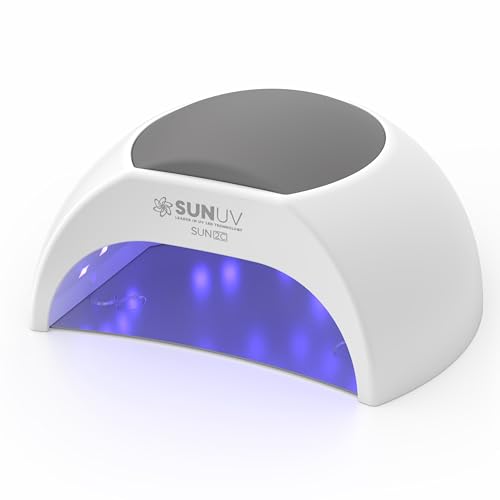 SUNUV UV Light for Gel Nails, UV LED Nail Lamp, 4 Timers SUN2C Grey - color: Grey