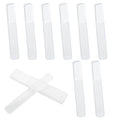 8 Pcs Flat Glass Nano Nail File Set with Case - size: Style-1