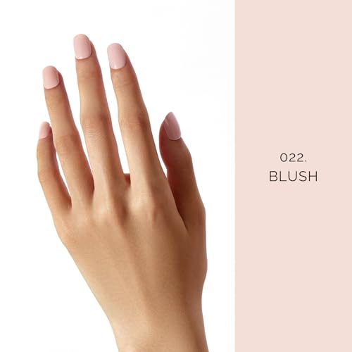 NAILOG Semi Cured Gel Nail Strips 20Pcs Blush Nude Gel Nail Sticker - Blush - color: Blush