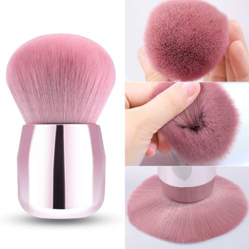 Nail Dust Brush with Soft Kabuki Bristles