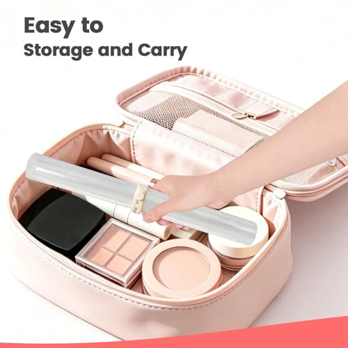 Silicone Makeup Mat for Vanity, 15.7" x 11.8" Heat Resistant Clear Desk Mat, Easy to Clean Water Vanity Protector Mat, Portable Makeup Accessories for Use While Traveling - size: 15.7" x 11.8"