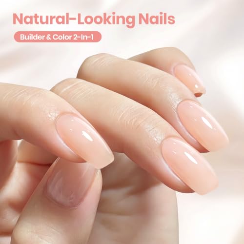 Beetles Builder Gel for Nails HEMA & TPO-Free, Sheer Nude Building Gel - color: Z-Sheer Nude - 1