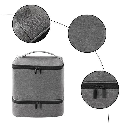 Nail Polish Bag Organizer, Grey(BAG ONLY) - color: Grey