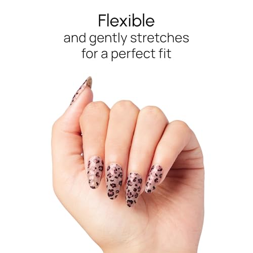 Color Street - Leopard Coat - 16 Double-Ended Nail Polish Strips - color: Leopard Coat