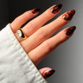Glamnetic Press On Nails - Short Almond, Glossy Fake Nails 30 Pc Full Kit - color: 1D - Main Reference